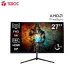 Monitor Gaming Teros TE-2787G 27 Curvo Pulg. FHD VA 180Hz 1ms HDMI DisplayPort