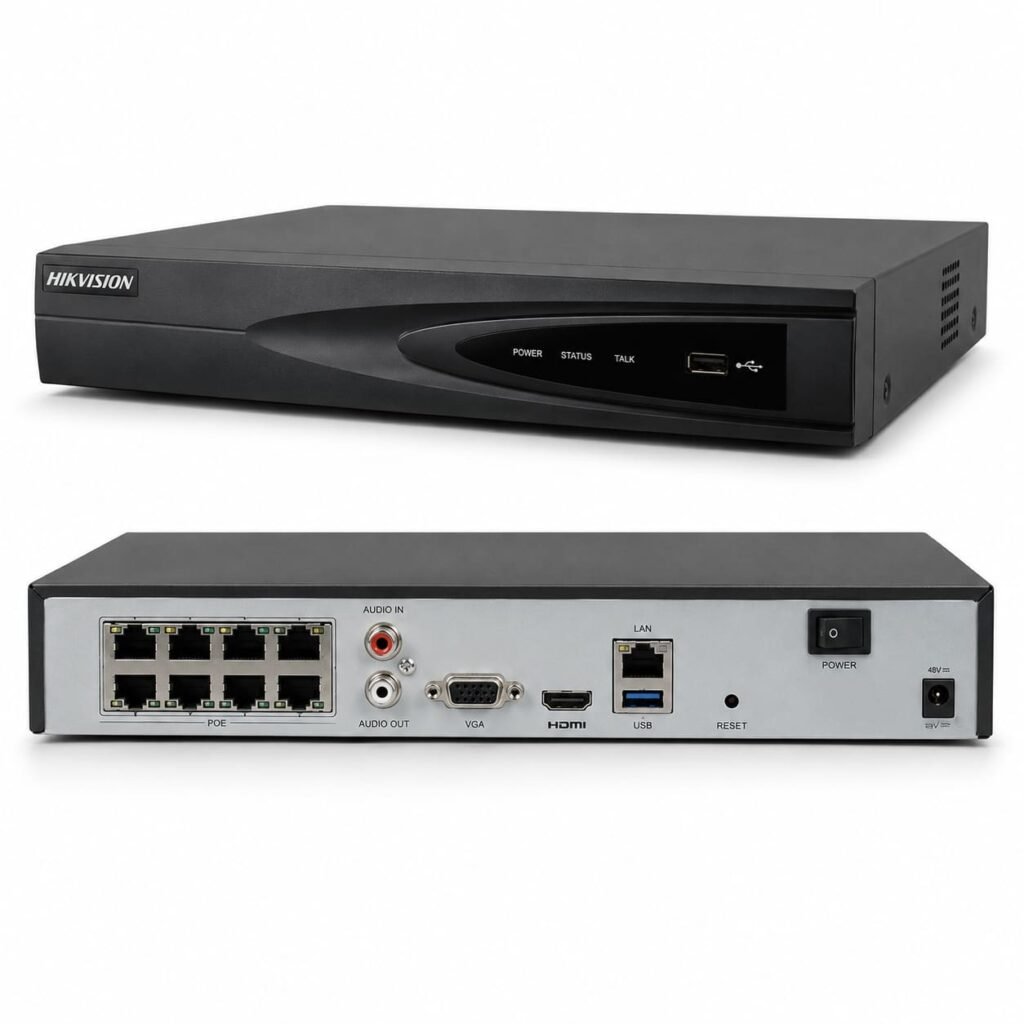 NVR Hikvision de 8 canales